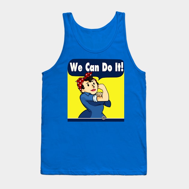 WE CAN DO IT!! Tank Top by KingVego